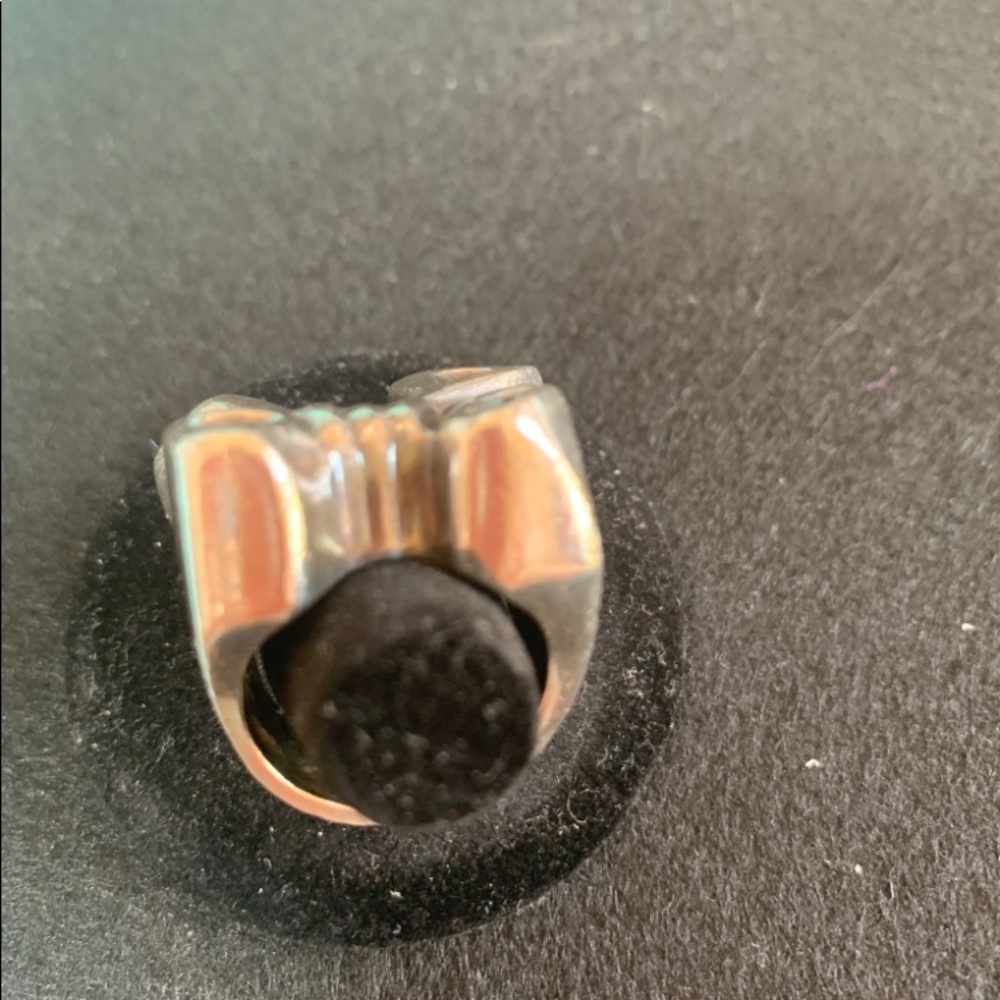Vintage 100% Solid Sterling Silver Ring - image 7